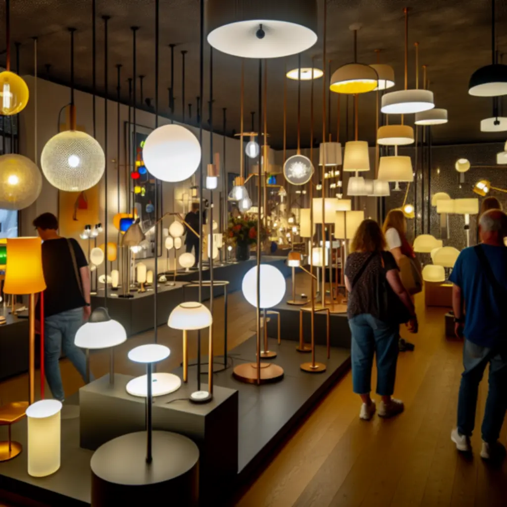 Lampa stołowa Aurora w aranżacji salonu